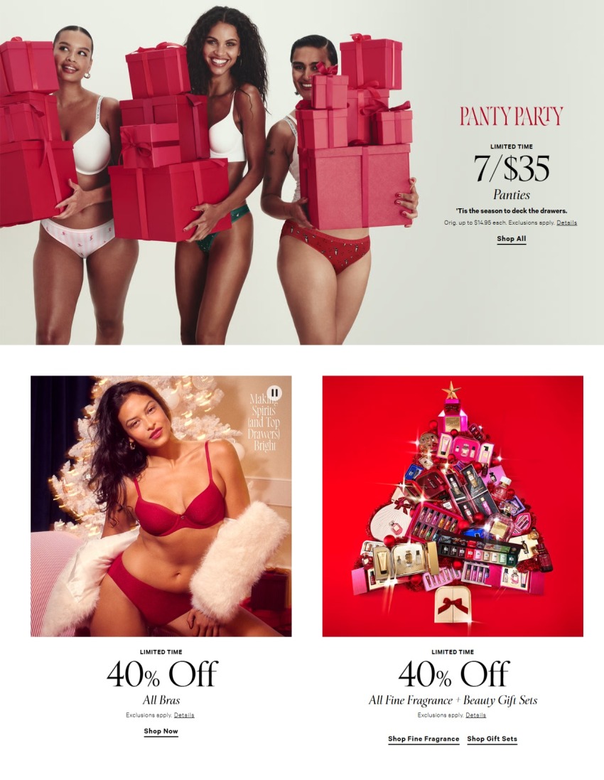 Victorias Secret Black Friday 2025 Ad