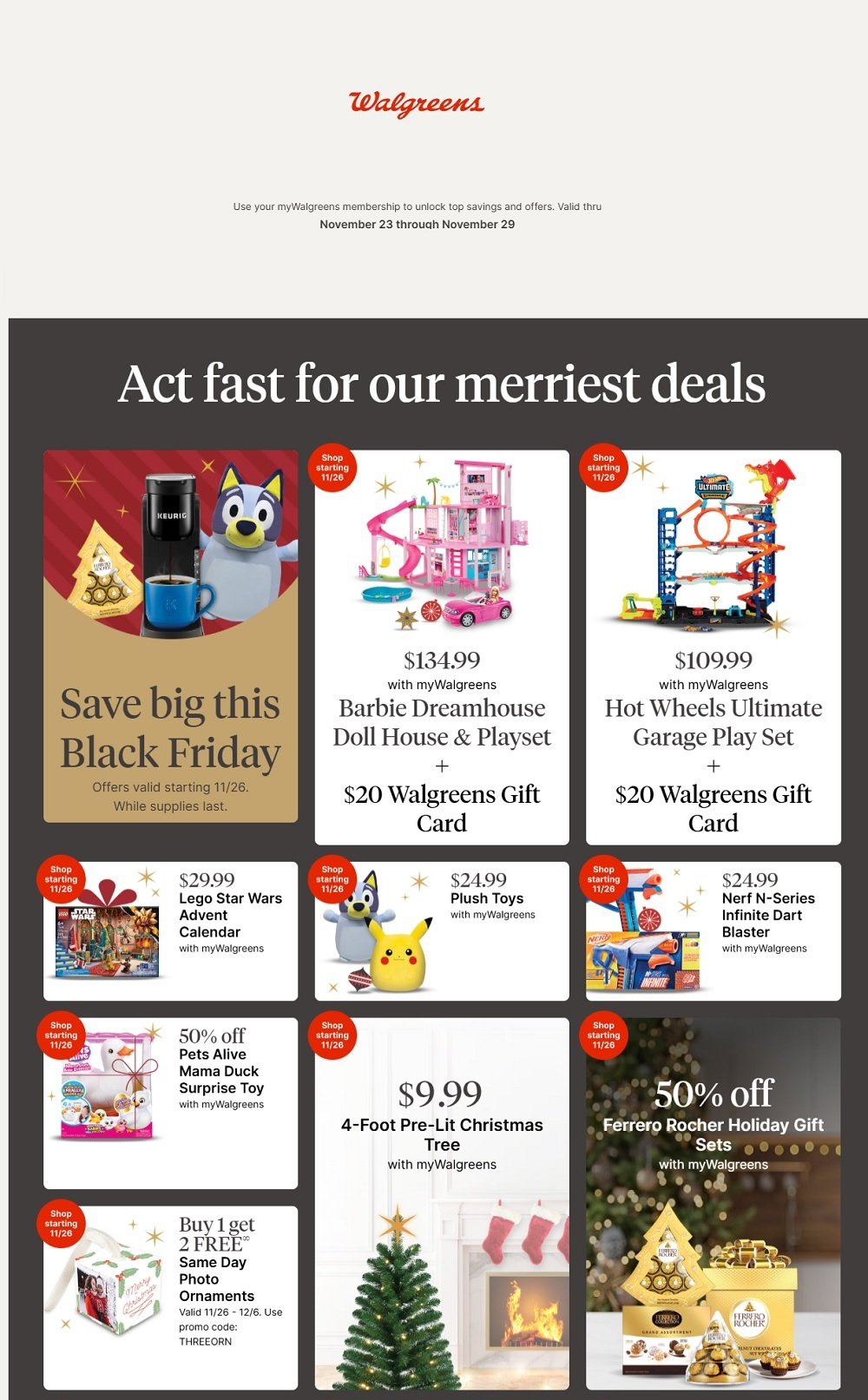 Walgreens Black Friday 2025 Ad