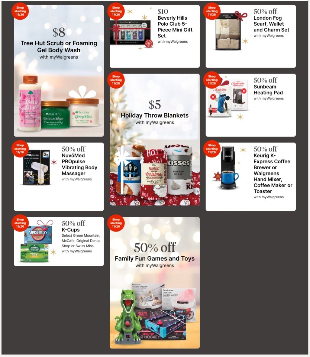 Walgreens Black Friday 2025 Ad