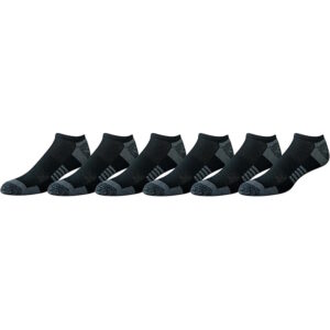 Amazon Essentials Men's Cotton Performance Socks 6 Pairs Sale
