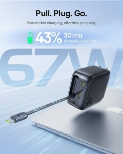 Baseus Enercore CJ11 Retractable USB C Charger 67W Sale