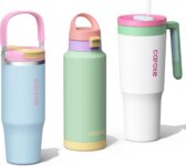 CAROTE 3-Pack Insulated Stainless Steel Water Bottles Sale