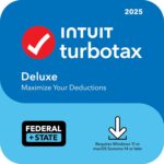 TurboTax Deluxe Federal and State 2025 Win/Mac Sale