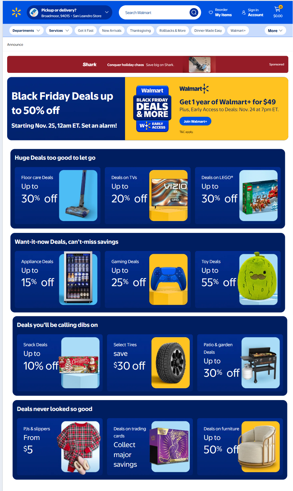 Walmart Black Friday 2025 Ad Scan Event 2