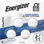 Energizer CR2032 Batteries, 3V Lithium Coin Cell 4ct Sale