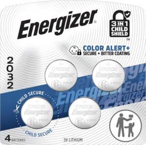 Energizer CR2032 Batteries, 3V Lithium Coin Cell 4ct Sale