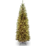 National Tree Company 6.5 ft Pre-Lit Downswept Douglas Fir Artificial Christmas Tree Sale