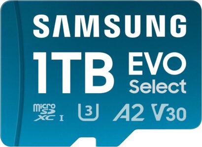 Samsung 1TB EVO Select microSD Memory Card Sale