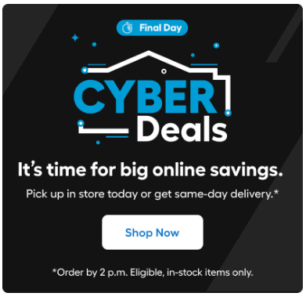 Lowe's Cyber Deals