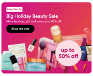 Ulta Big Holiday Beauty Sale up to 50% off