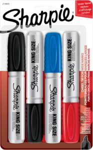 Sharpie King Size Permanent Marker 4ct Sale