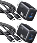 2-Pack INIU Up to 30W PD Fast Charging USB C Charger Block Sale