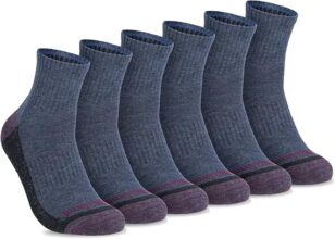 Timberland Men's Comfort Quarter Arch Support Padded Cushion Socks Sale