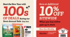 Tractor Supply 10% off Sitewide