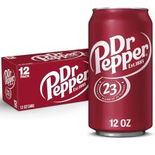 3x Dr Pepper Soda, 12 fl oz cans, 12 pack