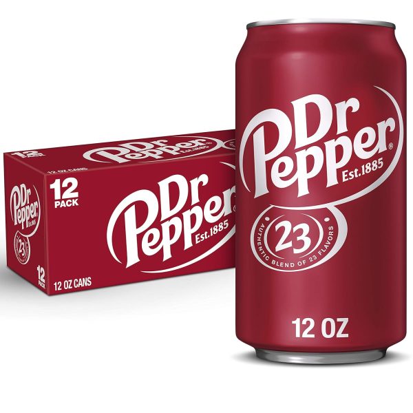 3x Dr Pepper Soda, 12 fl oz cans, 12 pack $14.95 Free Shipping from Amazon #deals #amazondeals