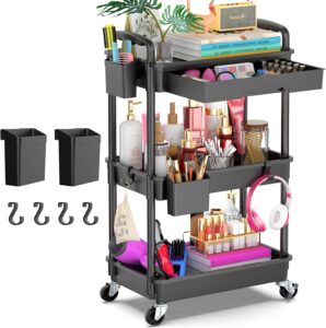 Goovilla 3 Tier Rolling Utility Cart Organizer Sale
