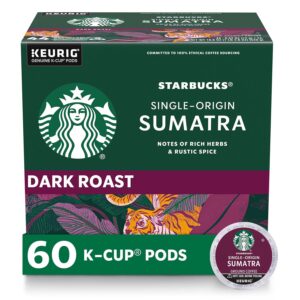 Starbucks K-Cup Coffee Pods, Dark Roast Coffee 60 Pods Sale