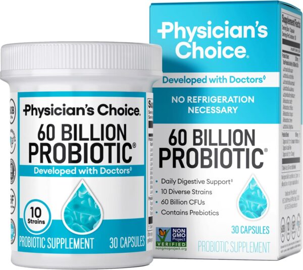 Physician's CHOICE Probiotics 60 Billion CFU Sale $11.52 Free Shipping from Amazon #deals #amazondeals