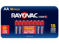 Rayovac 16Pack AA Alkaline Battery Sale