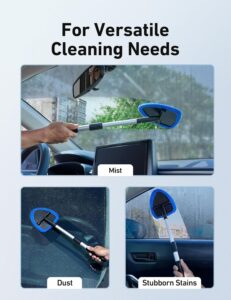 AstroAI Windshield Cleaner Tool, Car Interior Detailing Cleaning Kit Sale