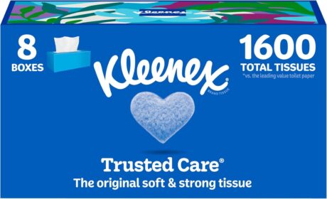picture of Kleenex Trusted Care Facial Tissues, 8Pk