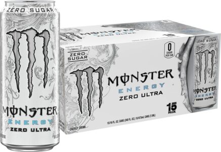Monster Energy Zero Ultra, Sugar Free Energy Drink (Pack of 15) Sale