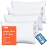 Ultra Soft Pillow Protectors with Zipper Standard Size Sale
