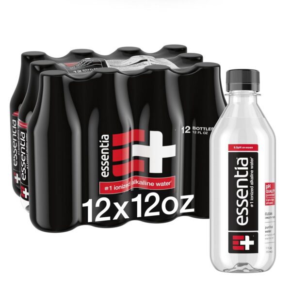 Essentia Water, Water Ionized Alkaline, 12 Fl Oz, 12 Pack $7.99 Free Shipping from Amazon #deals #amazondeals