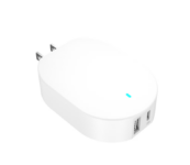 onn 32W Dual USB-C and USB-A Port Wall Charger, Fast Charging Sale