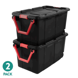 Sterilite 40 Gal. Wheeled Industrial Tote Case of 2 Sale