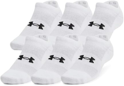 Under Armour Unisex-Adult Training Cotton No Show Socks 6 Pack Sale