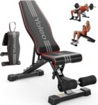 YOLEO Adjustable Weight Bench for Home Gym Sale