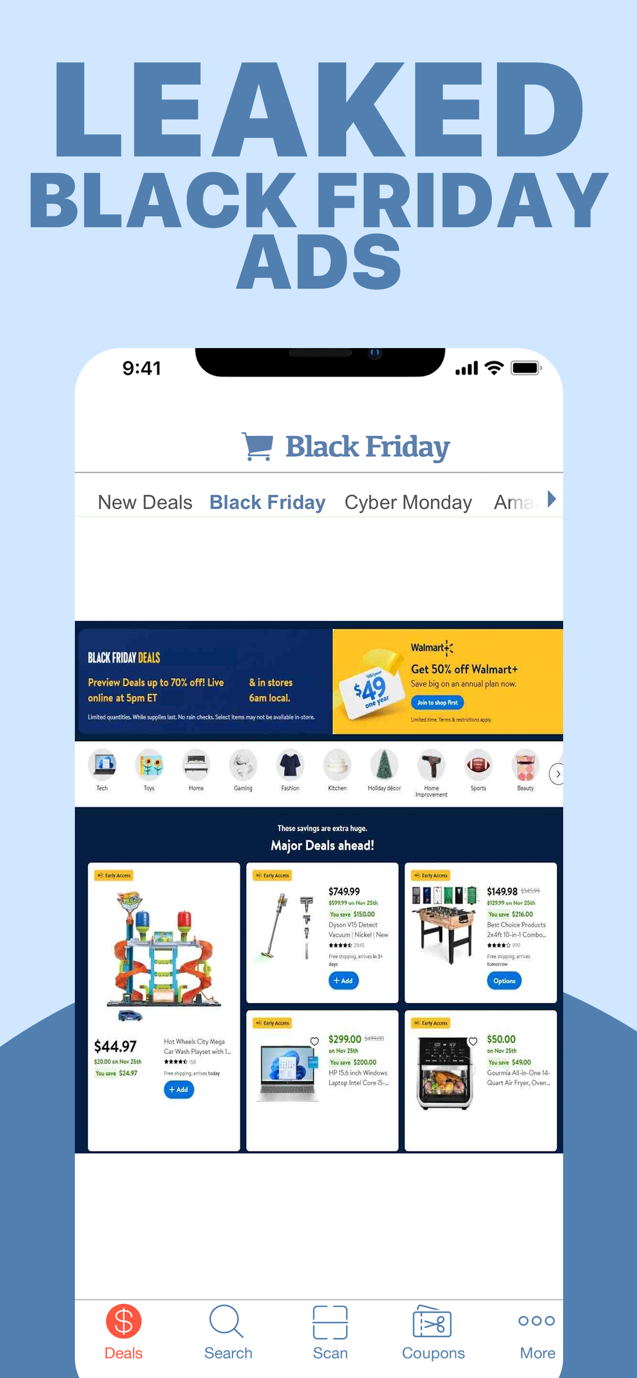 Black Friday App iOS