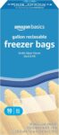 Amazon Basics Reclosable Freezer Gallon Size Bags 90Ct