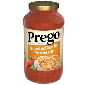 Prego Pasta Sauce, Italian Tomato Sauce with Roasted Garlic & Parmesan Cheese, 24 oz Jar Sale