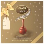 Lindt LINDOR Assorted Chocolate Candy Truffles Gift Box, 90 Count Sale
