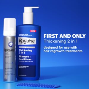 Rogaine Men's Thickening 2 in 1 Shampoo + Conditioner, Hair Thickening Shampoo & Conditioner Sale