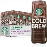 Starbucks Cold Brew Coffee, Chocolate Cream, 11 fl oz Cans (12 Pack) Sale