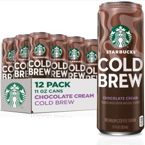 Starbucks Cold Brew Coffee, Chocolate Cream, 11 fl oz Cans (12 Pack) Sale