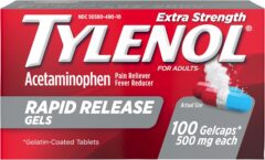 Tylenol Rapid Release Extra Strength Gelcaps 500 mg 100ct