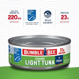 Bumble Bee Chunk Light Tuna In Water, 5 oz Cans (Pack of 10) Sale