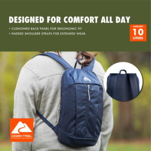Ozark Trail 10L Adult/Teen Polyester Daypack Backpack Sale