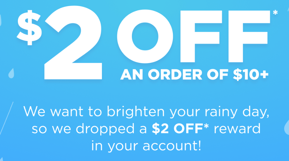 Tropical Smoothie Cafe Coupon - $2 Off an order of $10 or more
Today only!
Rewards account (free to join) to order online via tropicalsmoothiecafe.com or scan app in-café at time of purchase
At participating locations.