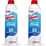 Windex Fast Shine Foam Glass Cleaner, No-Drip 2pk Sale