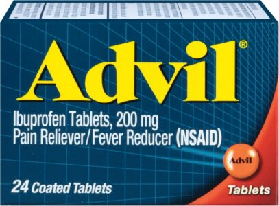 Advil Tablets, Ibuprofen 200mg, Pain Relief, 24 Tablets Sale