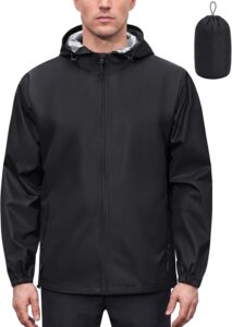 COOFANDY Men Raincoat Sale