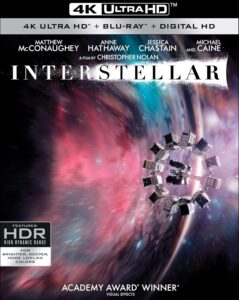 Interstellar (4K UHD, Blu-ray, Digital) Sale