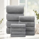 Jessy Home 12 Piece Bath Towel Set Sale