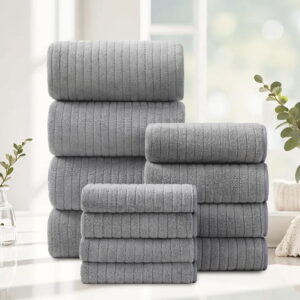 Jessy Home 12 Piece Bath Towel Set Sale